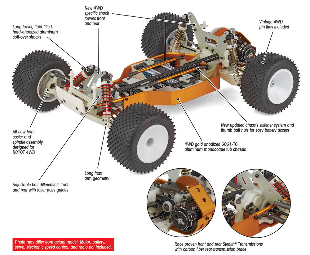 AS6048 RC10T 4WD KIT [AS6048] - 101,090円 : TEAM AJ,designed by ajishi