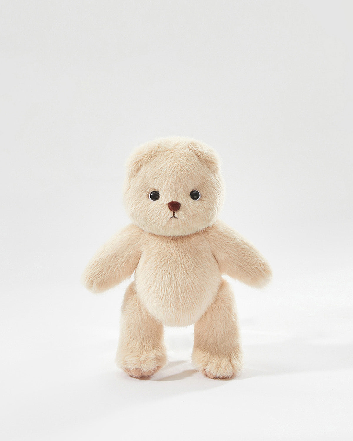 Milk Tea Short Hair Mini Bear – Teddy Huggy