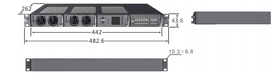 Buy ZTE ZXDU48 B600 -48V DC Power Supply At Telecomate.com