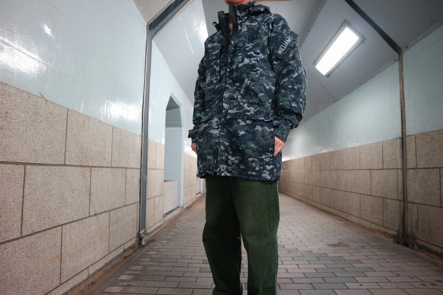 米軍実用品！！希少アイテム「US.NAVY DIGTAL PATTERN GORE-TEX PARKA