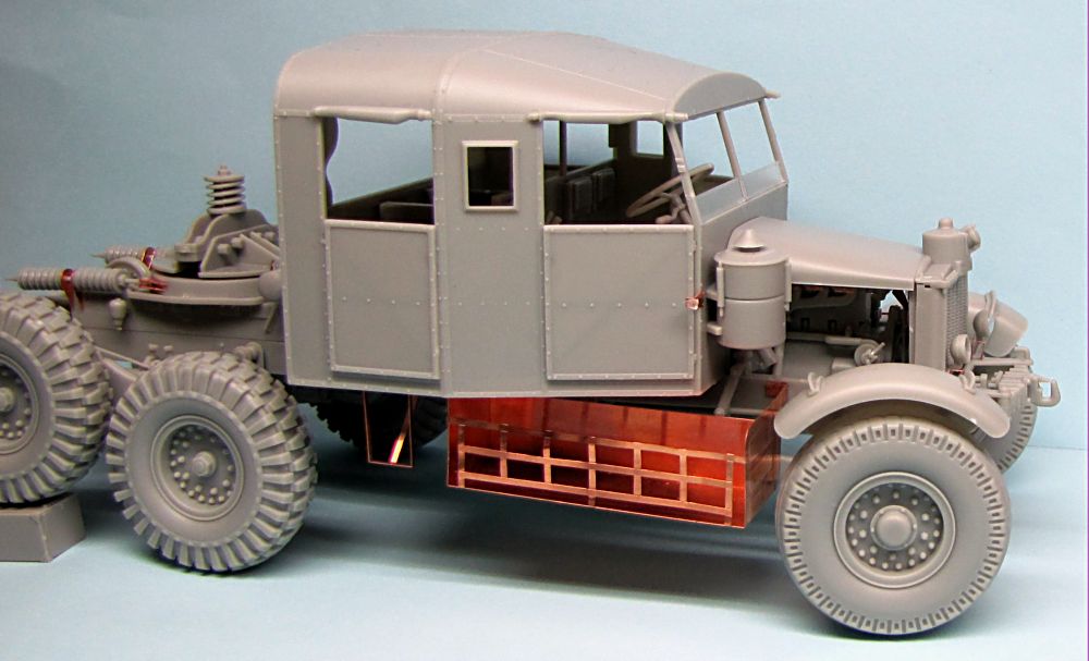 Thundermodel plastic scale model | Scammell TRMU30 TRCU30 Tank