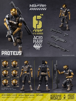 Fext Hobby X Acid Rain FXH-AR-002 WAR BANNER 1/12 Scale Figure