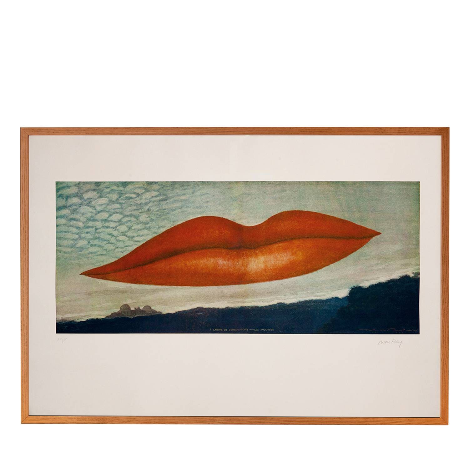 写真石版画「天文台の頃」マン・レイ作 | The Auctionlab