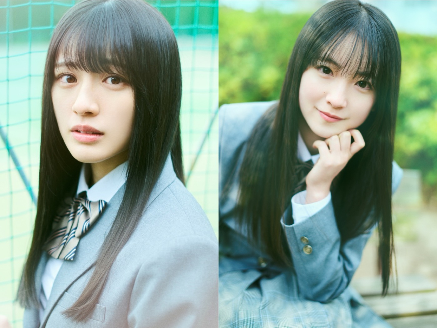 乃木坂46 6期生・大越ひなの、鈴木佑捺、撮り下ろし写真＆手書き