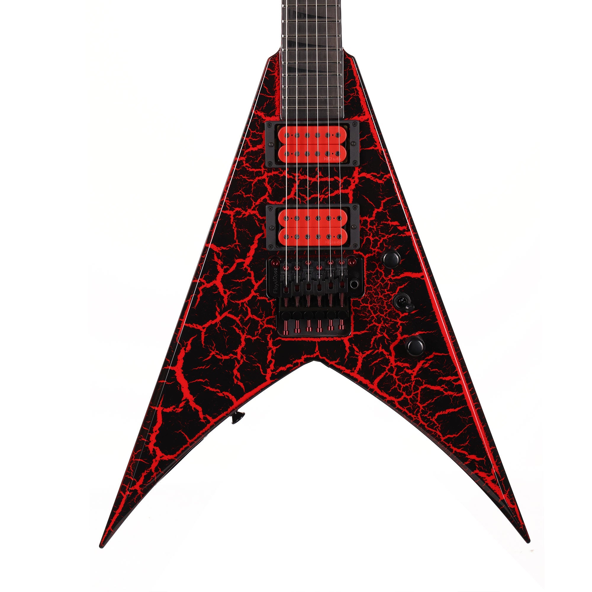 Jackson Custom Shop King V Red Crackle | The Music Zoo