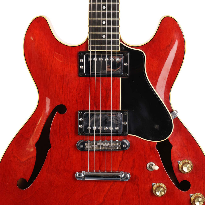 1978 Yamaha SA1000 Super Axe Cherry Red | The Music Zoo