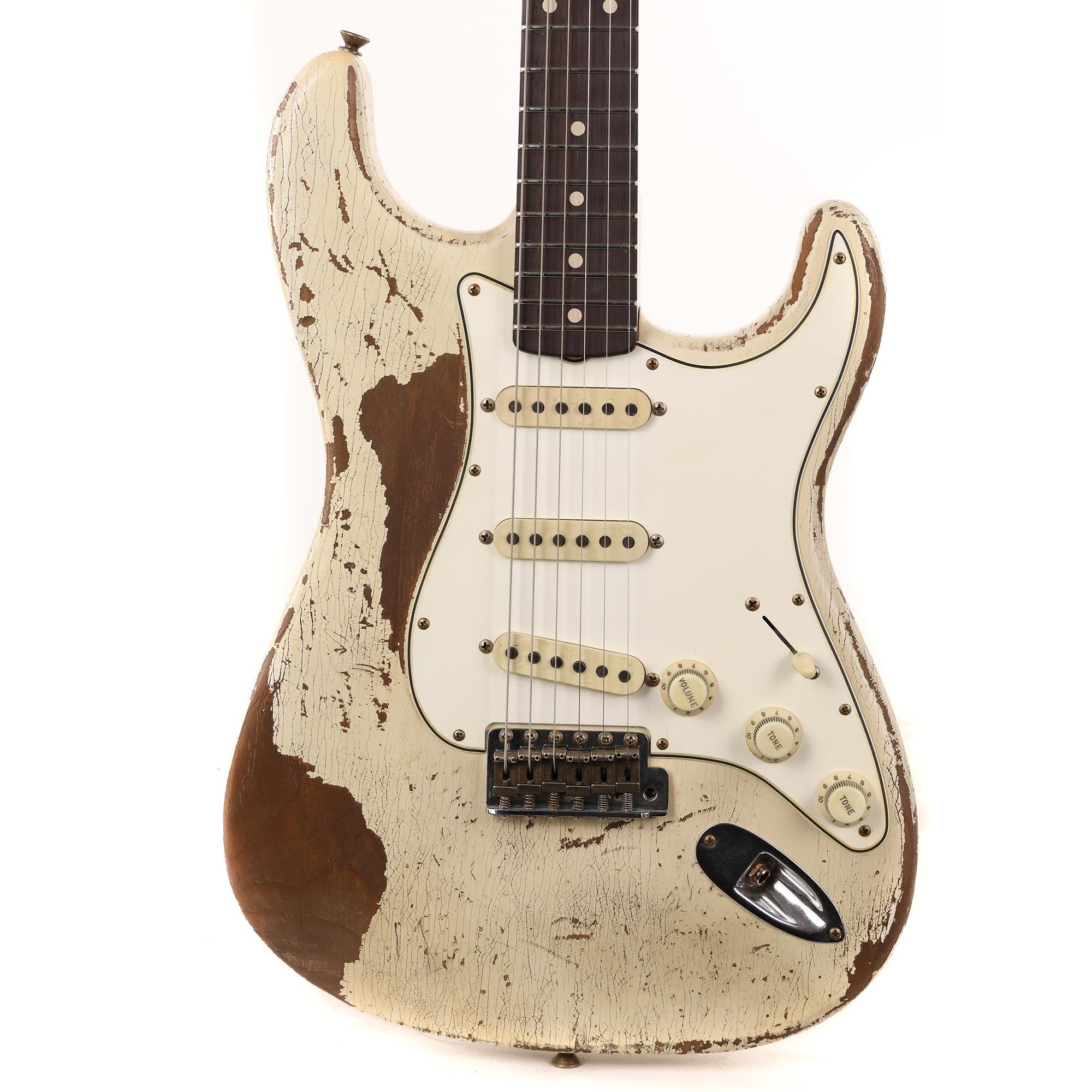 Fender Custom Shop 1962 Stratocaster Ultimate Relic Aged Olympic