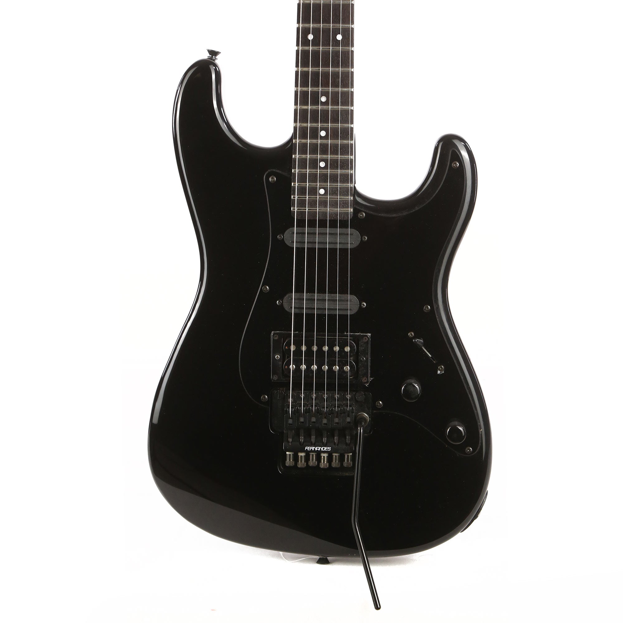Fernandes The Function MIJ Guitar Black Used | The Music Zoo