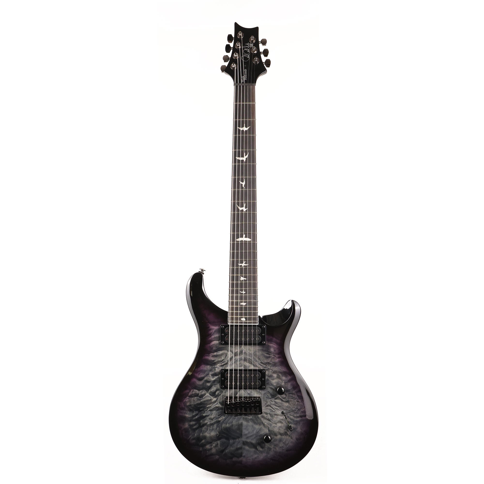 PRS SE Mark Holcomb SVN 7-String Holcomb Burst 2022 Top Carve