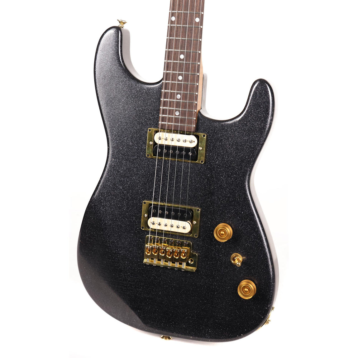 Colletti Guitars Speed of Sound Metallic Black Sparkle | The Music Zoo