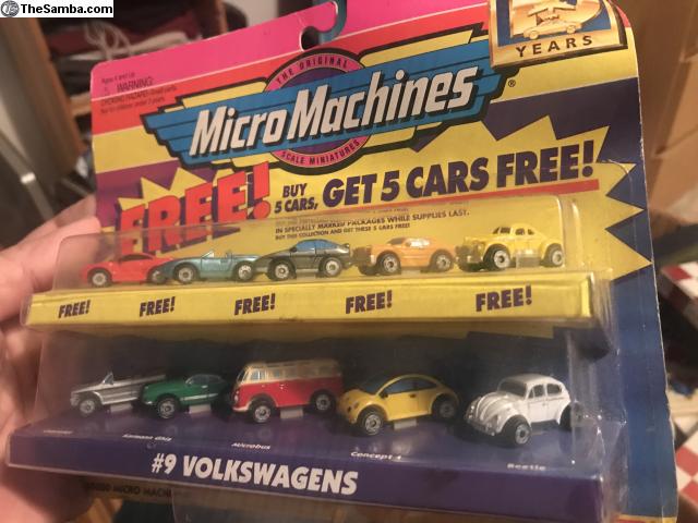 TheSamba.com :: VW Classifieds - Micro machines VW Set