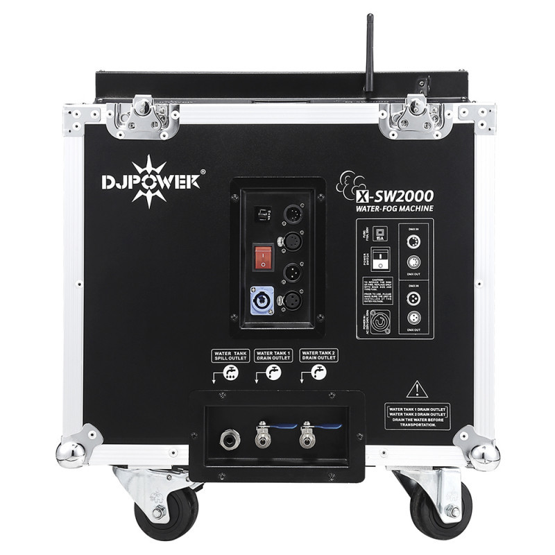 DJPower X-SW2000 - Professional Low Smoke Machines - The Specialist FX