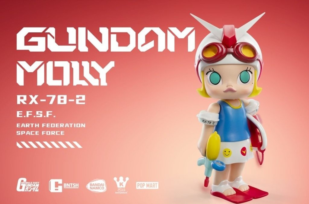 Gundam Molly by Kenny Wong x Bandai Namco x POP MART - The Toy
