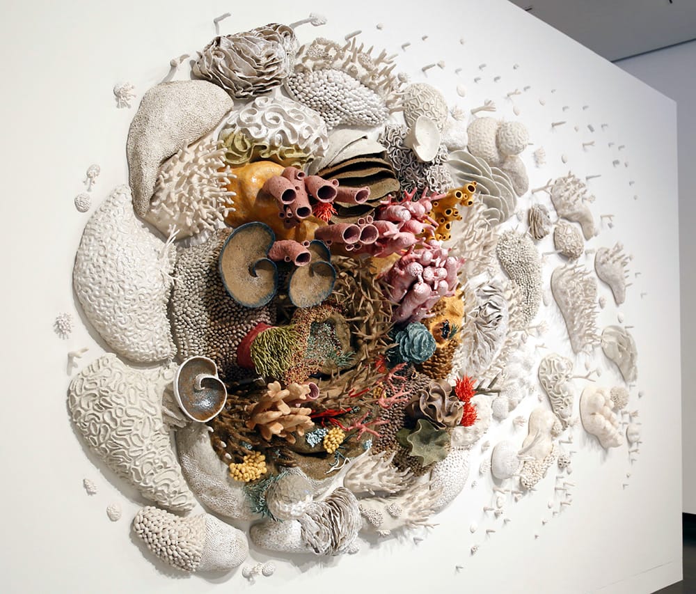 Our Changing Seas: A Ceramic Coral Reef by Courtney Mattison