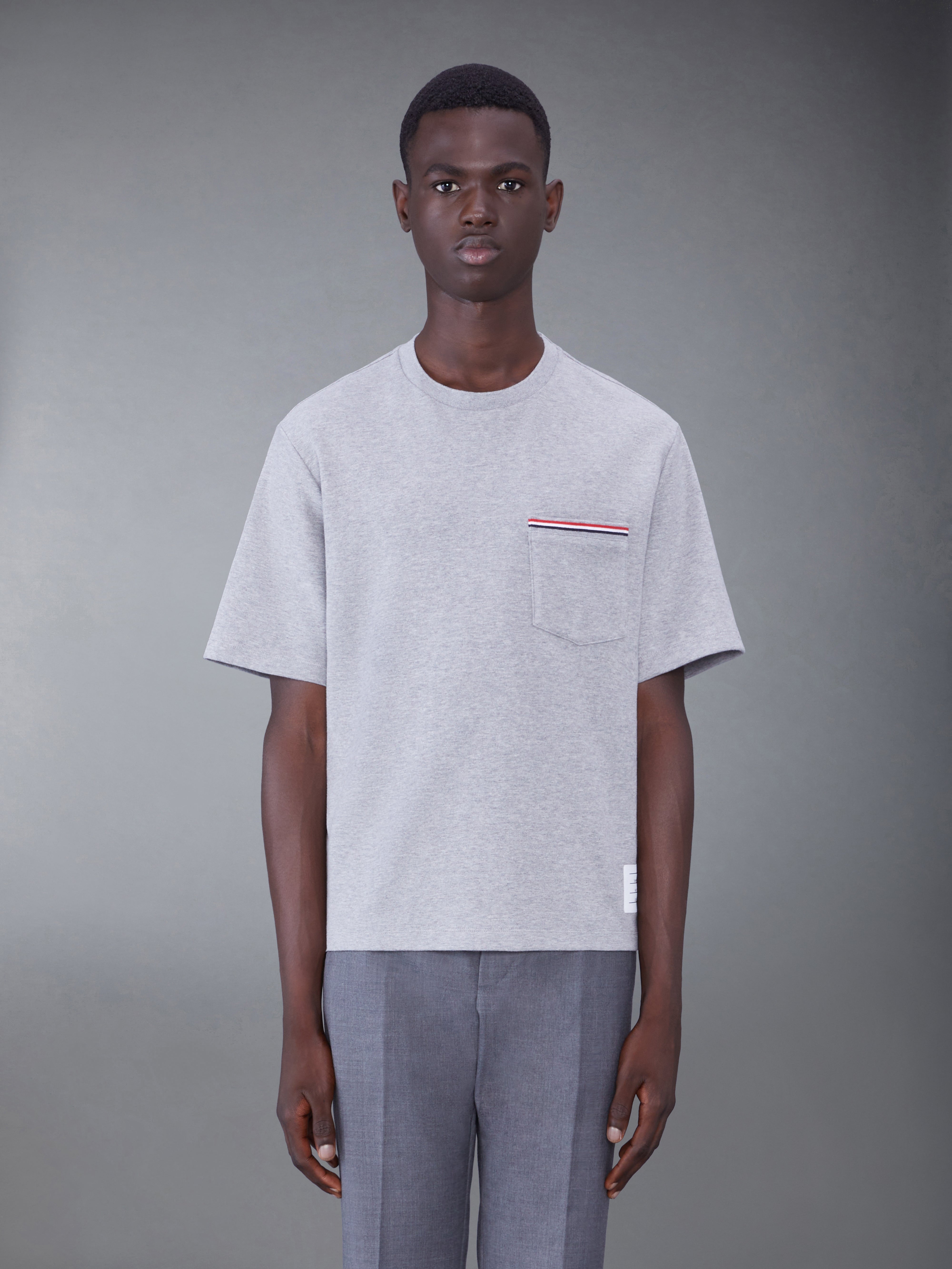 ミラノコットン オーバーサイズポケットTシャツ | Thom Browne