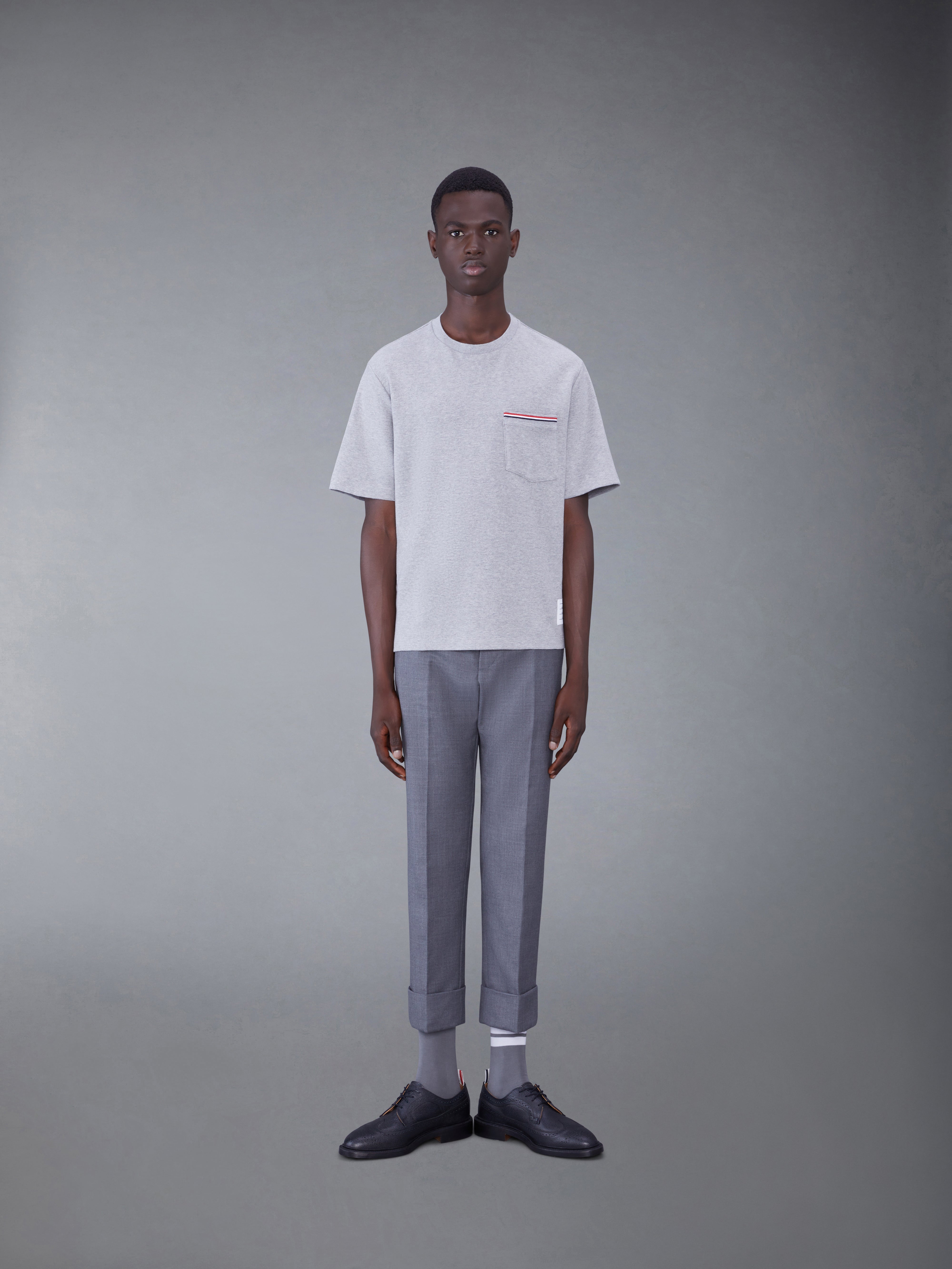 ミラノコットン オーバーサイズポケットTシャツ | Thom Browne