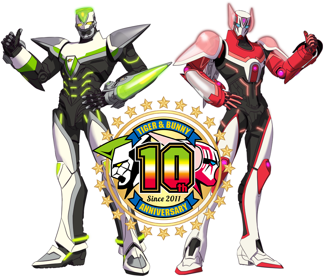 TIGER & BUNNY 10th Anniversary!!