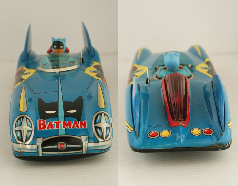 Aoshin ASC Japan 60's Single-Seater Batmobile Battery Operated 11
