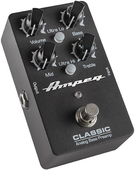 レビュー】Ampeg Classic Analog Bass Preamp アンペグサウンドを