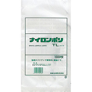 福助工業 ナイロンポリ TLタイプ規格袋 30-40 （800枚） 袋とシーラー
