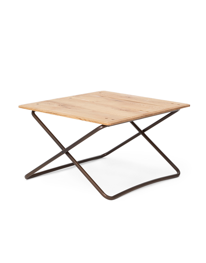 hobo×TRUCK Waterproof Leather Folding Low Chair | TRUCK FURNITURE