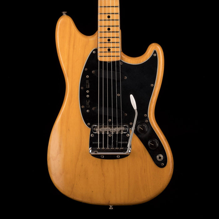 Vintage 1976 Fender Mustang Natural With OHSC — Truetone Music
