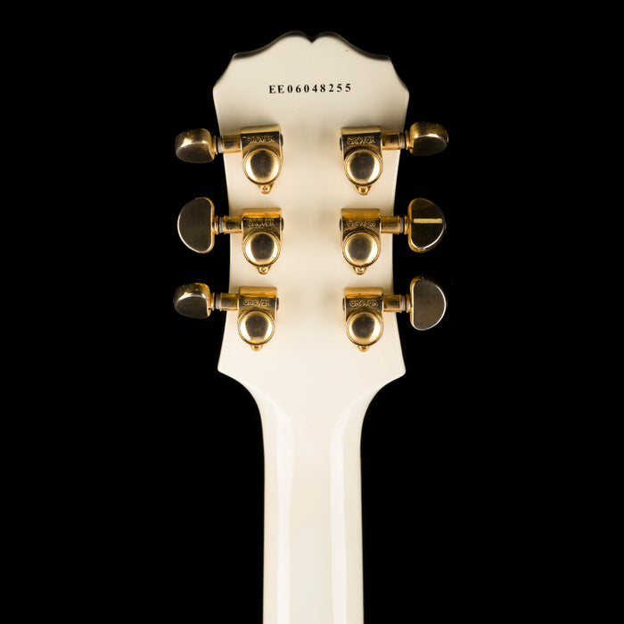 Pre Owned 2006 Epiphone Les Paul Custom Alpine White — Truetone Music