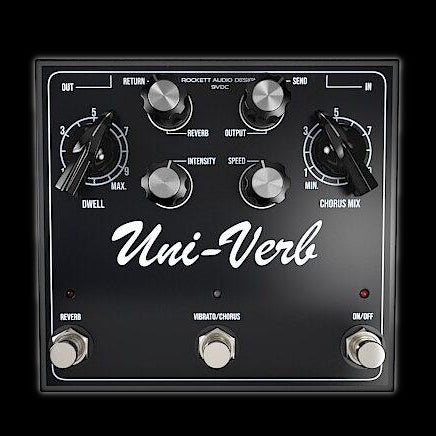 J Rockett Audio Designs Uni-Verb Guitar Effect Pedal Uni-Vibe