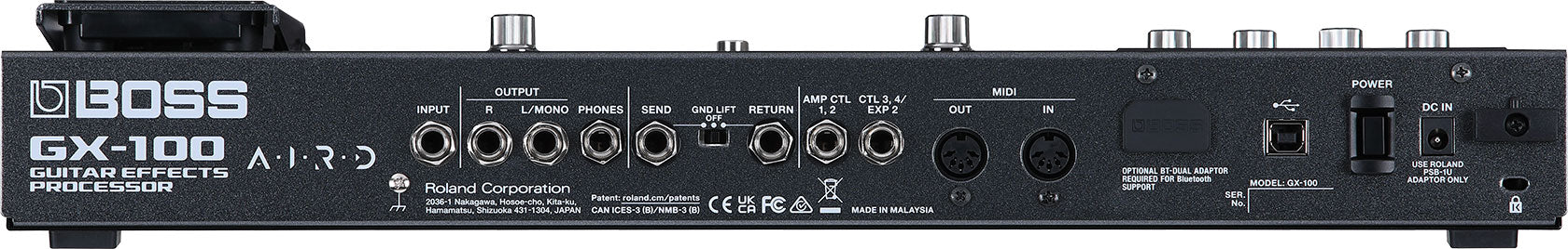 Boss GX-100 Guitar Multi-Effects Processor Pedal — Truetone Music