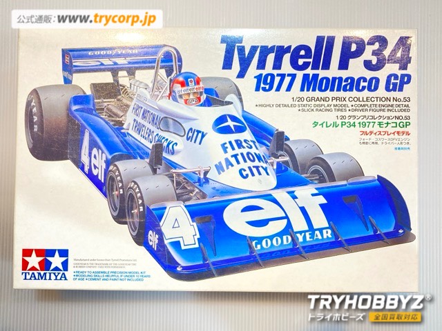 タミヤ 1/20 タイレルP34 1977モナコ｜トライホビーズ通販