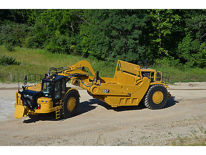 Wheel tractor scrapers CAT® 657