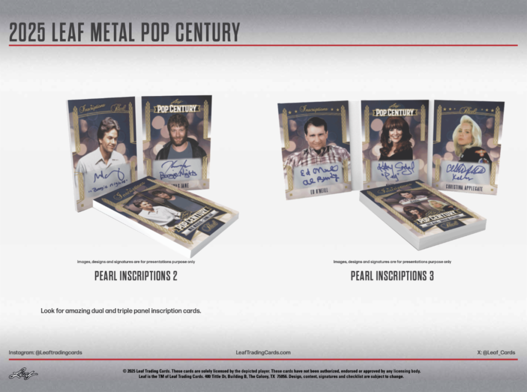 2025 LEAF METAL POP CENTURY TRADING CARD HOBBY【製品情報