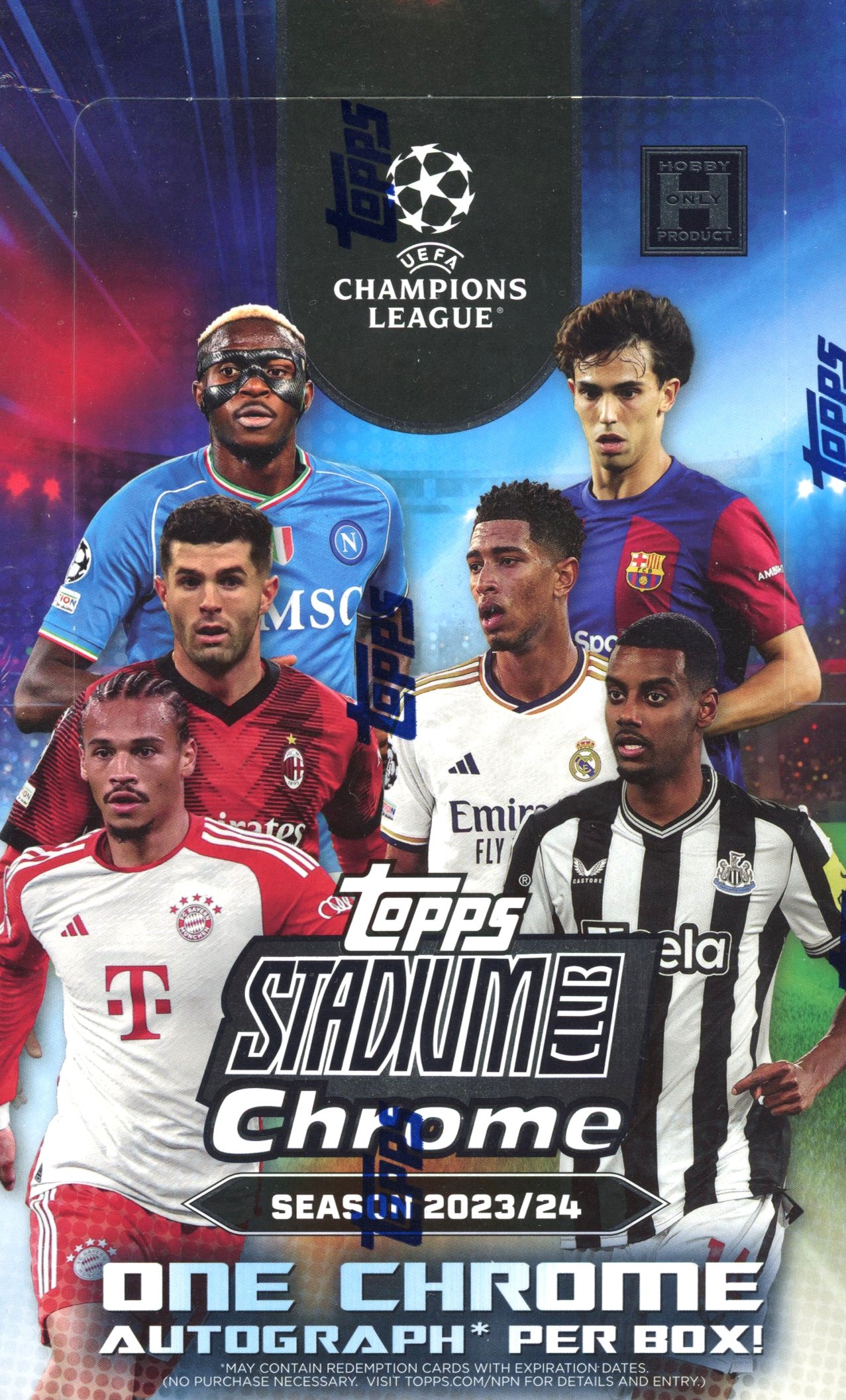 ⚽ 2023/24 TOPPS STADIUM CLUB CHROME UEFA CLUB COMPETITIONS HOBBY