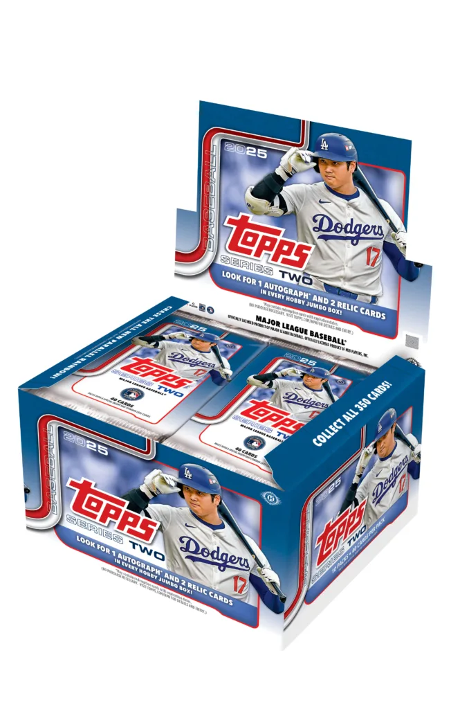 大谷翔平が“箱の顔”に！2025 Topps Series 2が史上最高にアツい理由