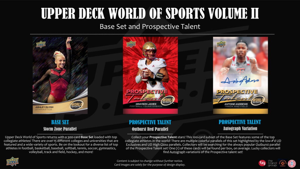 製品情報】2026 UPPER DECK WORLD OF SPORTS Volume II HOBBY