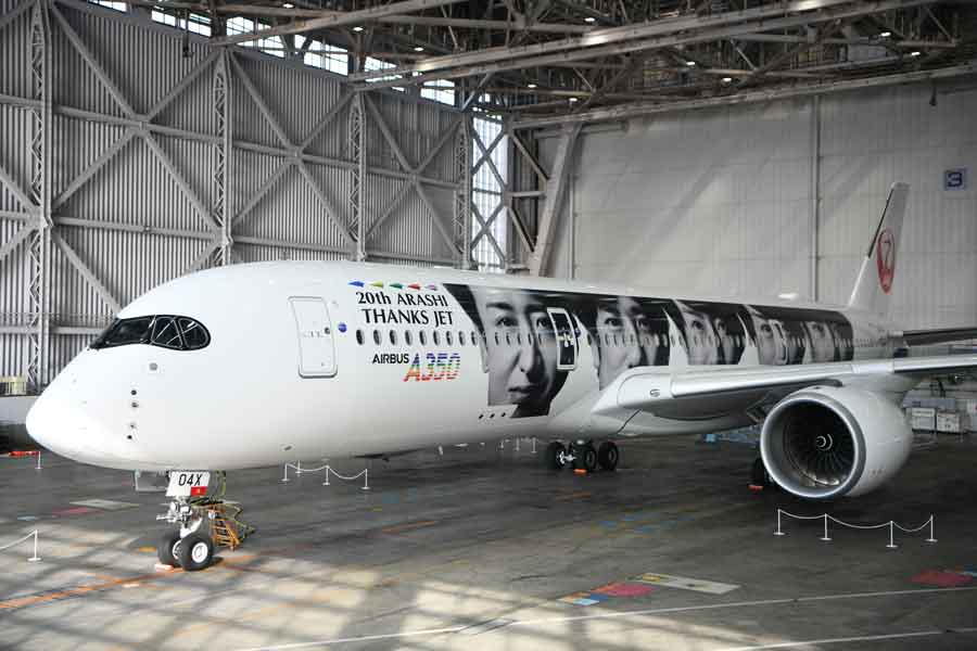 JAL、「20th ARASHI THANKS JET」をお披露目（写真14枚）【フォト