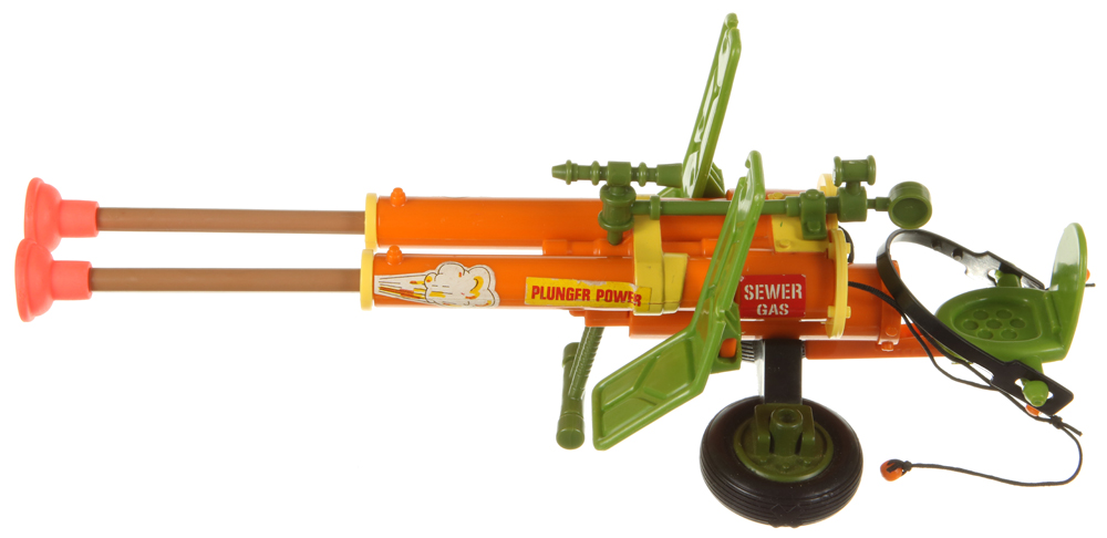 Crazy Artillery Double Barreled Plunger Gun (Teenage Mutant Ninja