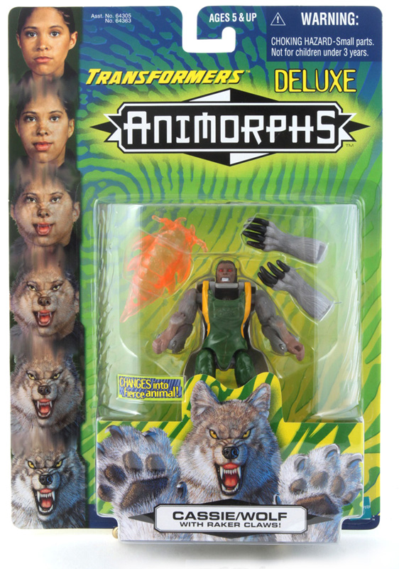 Deluxe Class Cassie / Wolf (Transformers, Animorphs, Animorph