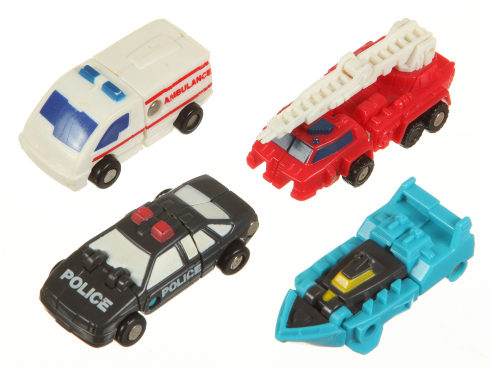 Micro Transformer Teams Rescue Patrol Team (C-331) (Transformers