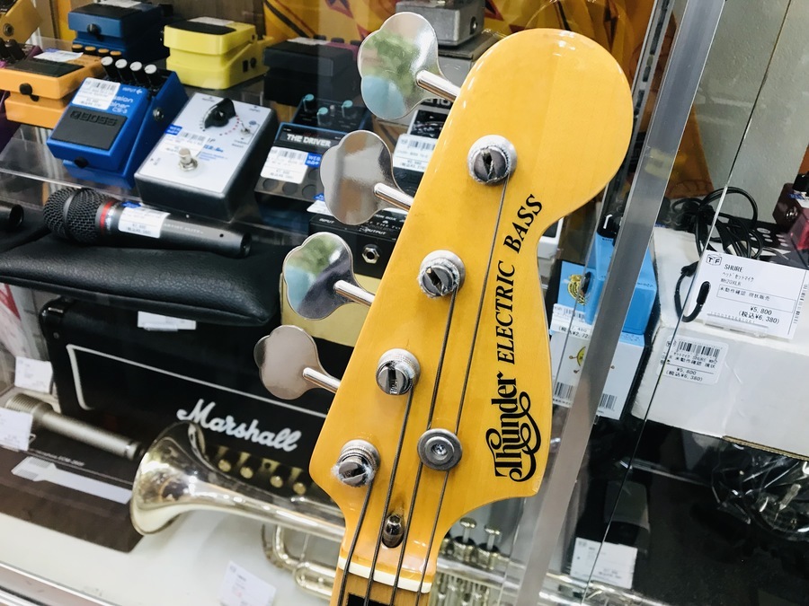 希少！☆ジャパンビンテージ☆木曽鈴木のThunderジャズベモデルをご