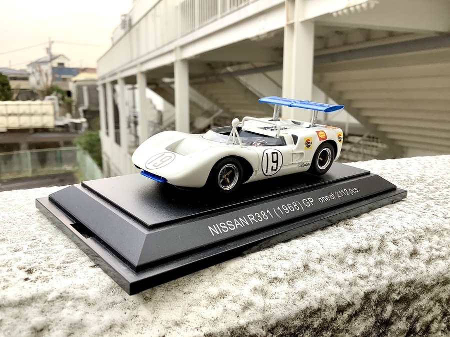 スマホで購入】EBBRO（エブロ）NISSAN R381（1968）GP 1/43 ミニカーが
