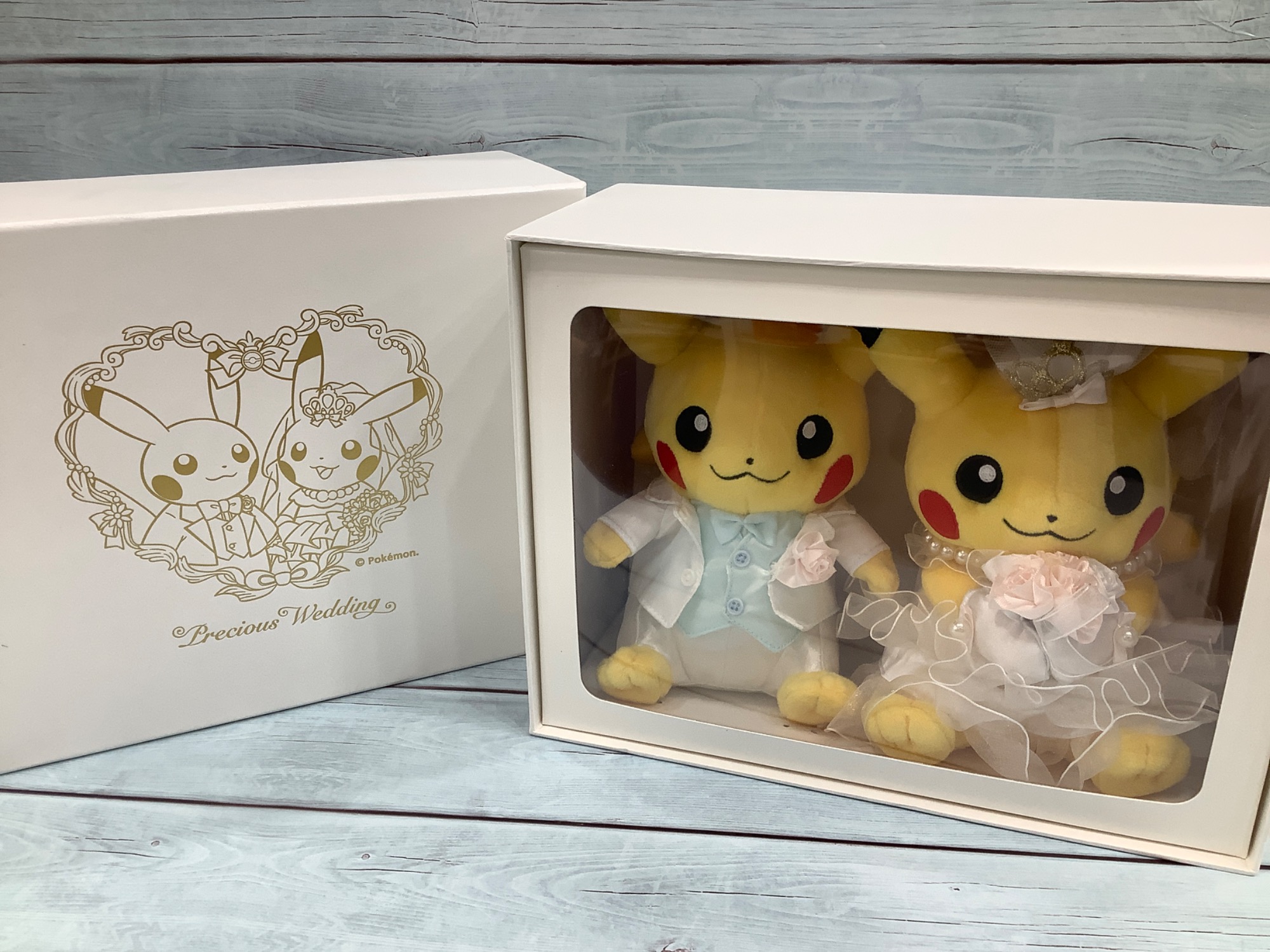 Pokemon Center Precious Wedding ペアピカチュウ 入荷いたしました