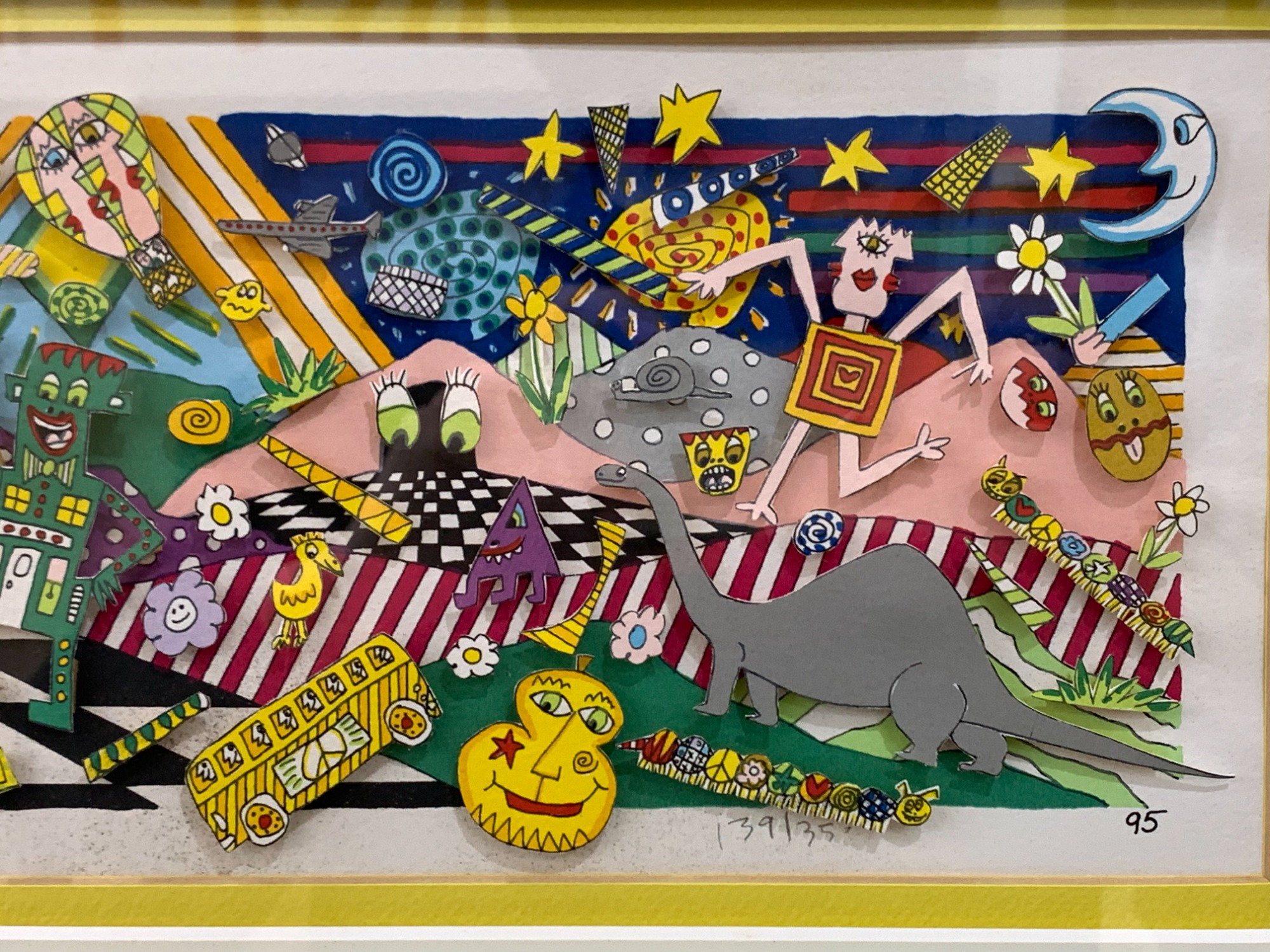 James Rizzi ジェームスリジィVisible Wallベルリンの壁 *＊*James