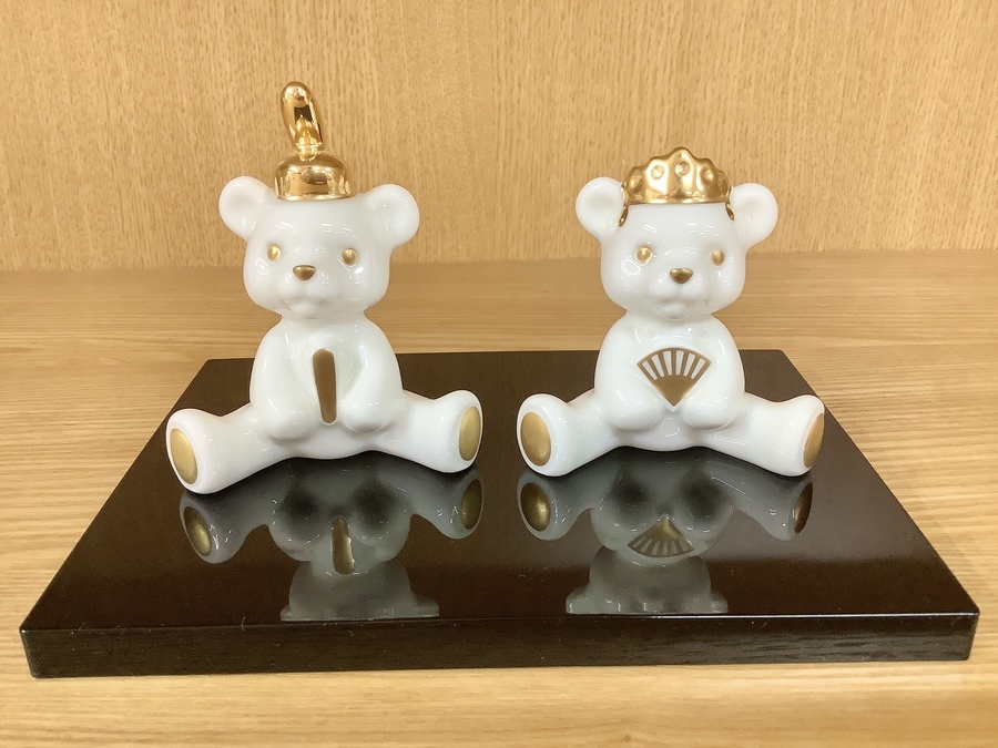 森のベアシリーズ】ノリタケの可愛い置物を買取入荷しました。｜2022年