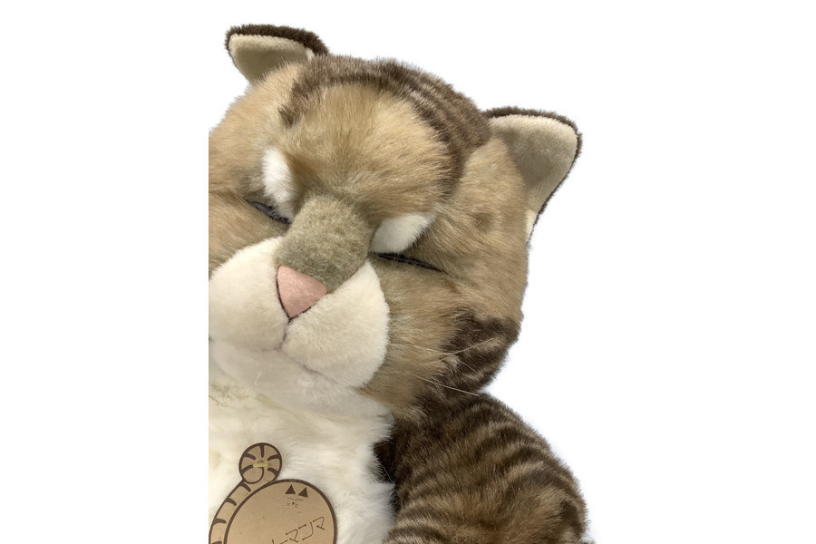 ジョリーマンマ 眠り猫 大きなぬいぐるみ レトロ ぬいぐるみ ジョリー