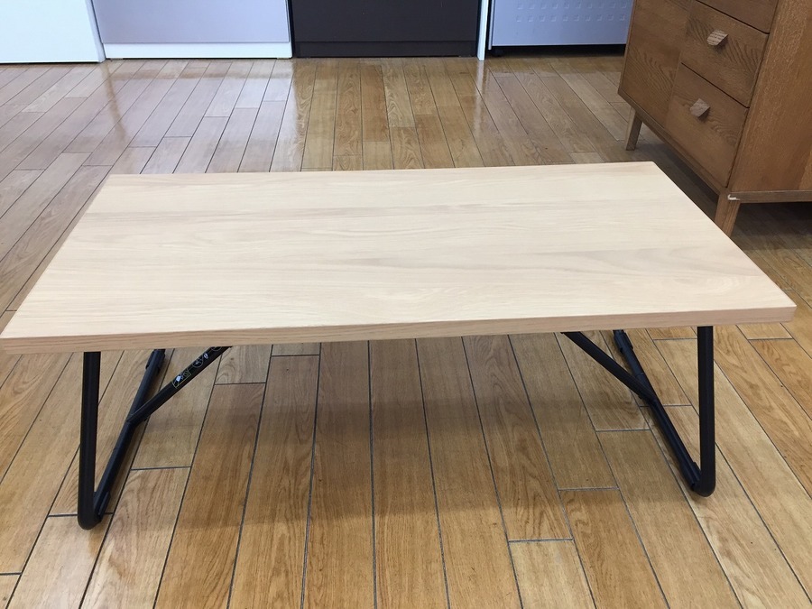 無印良品の折りたたみテーブル 入荷しました！ 【鶴ヶ島店】｜2019年10