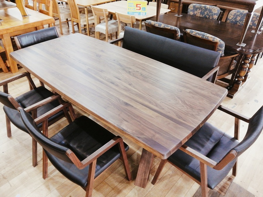 本日ポイント5倍デー！シギヤマ家具 CITY(シティ) ダイニング6点