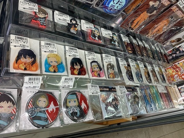 TVアニメ「炎炎ノ消防隊」のグッズ大量入荷致しました！！【南大沢店