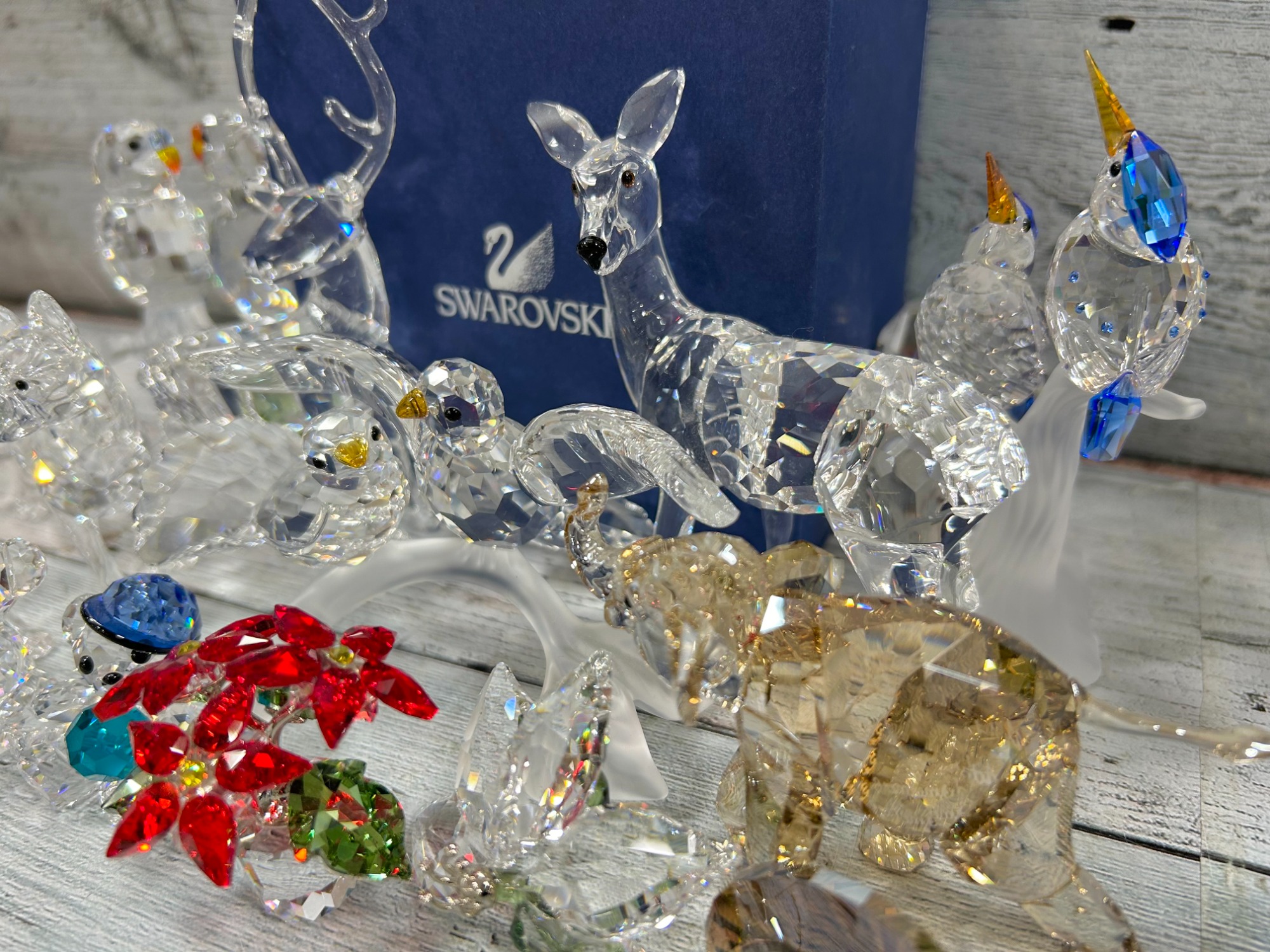 SWAROVSKI(スワロフスキー)のクリスタルオブジェが入荷いたしました