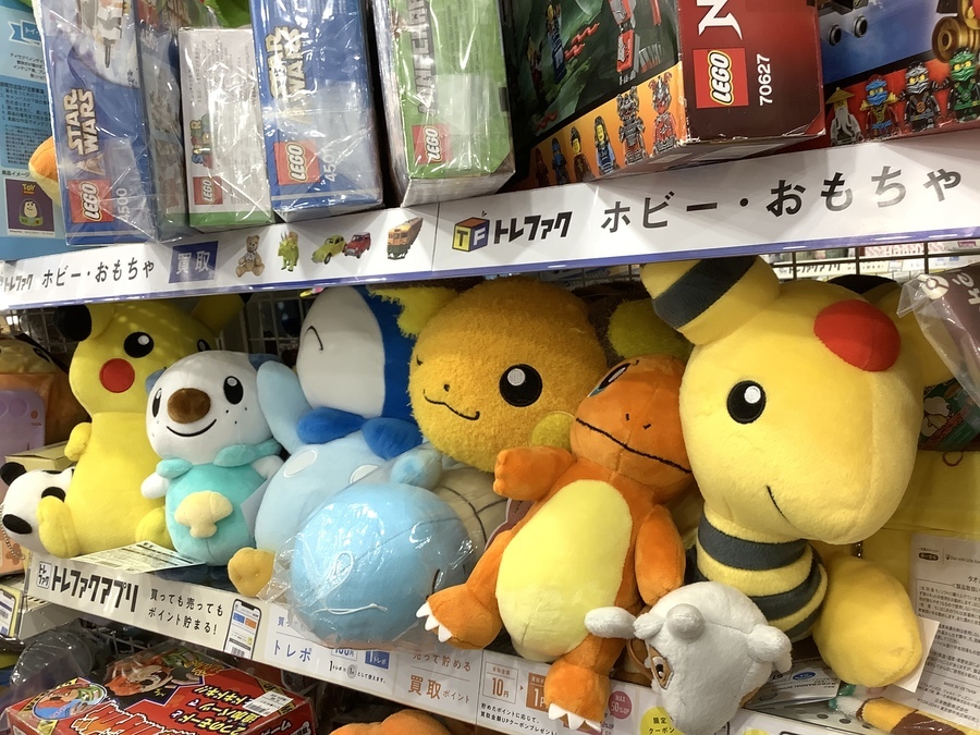 ポケモンセンター限定トレーナーぬいぐるみセットが入荷しました